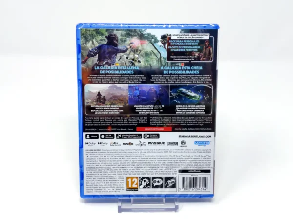Parte trasera de Star Wars: Outlaws (Limited Edition) (ESP) (Precintado) para PlayStation 5, edición PAL España