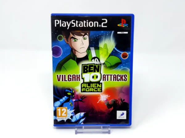 Portada de Ben 10: Alien Force: Vilgax Attacks (ESP) para PlayStation 2, edición PAL España, de segunda mano