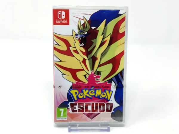 Portada de Pokémon Escudo (ESP) (Precintado) para Nintendo Switch, edición PAL España, nuevo