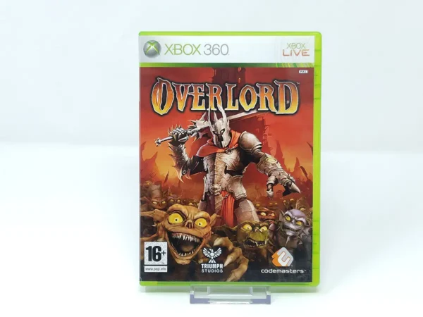 Portada de Overlord (UK) para XBOX 360, edición PAL UK, de segunda mano