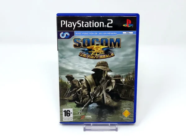 Portada de SOCOM: U.S. Navy SEALs (FRA) para PlayStation 2, edición PAL Francia, de segunda mano
