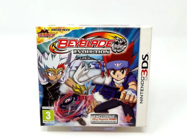Portada de Beyblade: Evolution (ESP) (Rebajado) para Nintendo 3DS, edición PAL España, de segunda mano