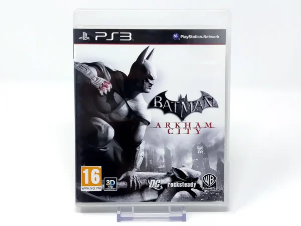 Portada de Batman: Arkham City (ESP) (Rebajado) para PlayStation 3, edición PAL España, de segunda mano