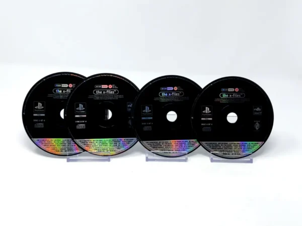 Parte trasera de The X-Files (ESP) (Promo) para PlayStation 1, edición PAL España