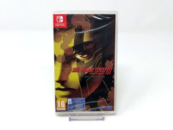 Portada de Shin Megami Tensei III Nocturne HD Remaster (ESP) (Precintado) para Nintendo Switch, edición PAL España, nuevo