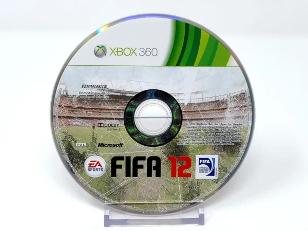 FIFA 12 (ESP) (Disco) para XBOX 360, edición PAL España, de segunda mano