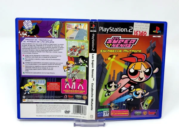 Las Super Nenas: Escabeche Mutante (ESP) (Carátula) (Rebajado) para PlayStation 2, edición PAL España, de segunda mano