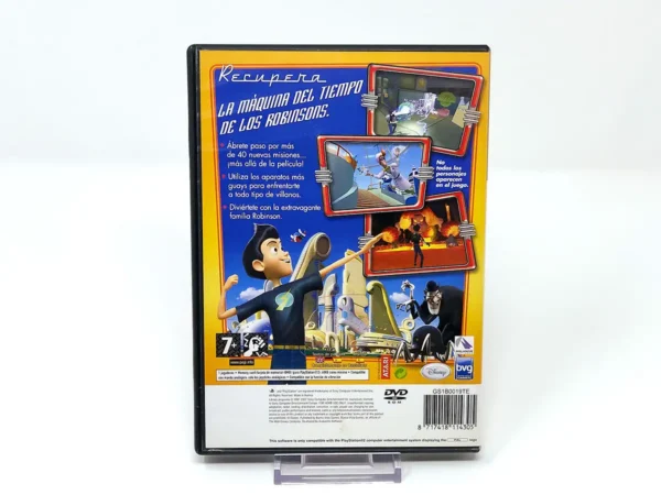 Parte trasera de Descubriendo a los Robinsons (ESP) (Rebajado) para PlayStation 2, edición PAL España