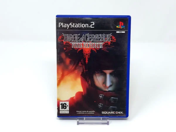 Portada de Dirge of Cerberus: Final Fantasy VII (ESP) para PlayStation 2, edición PAL España, de segunda mano