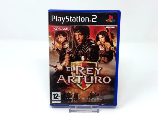 Portada de El Rey Arturo (ESP) para PlayStation 2, edición PAL España, de segunda mano