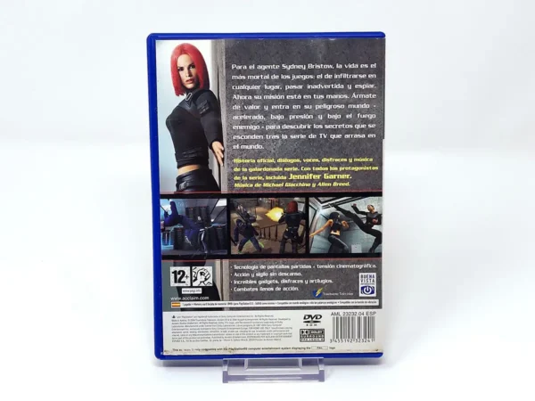 Parte trasera de Alias (ESP) (Rebajado) para PlayStation 2, edición PAL España