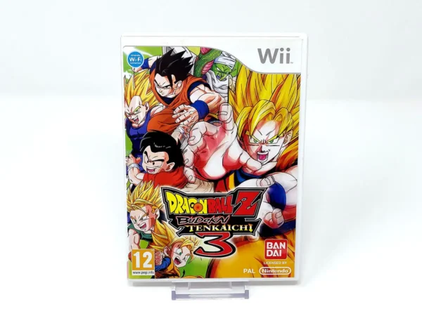 Portada de Dragon Ball Z: Budokai Tenkaichi 3 (ESP) para Nintendo Wii, edición PAL España, de segunda mano