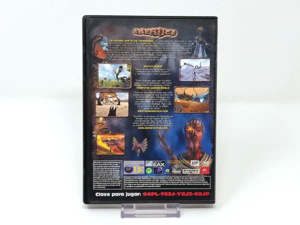 Parte trasera de Sacrifice (ESP) para PC