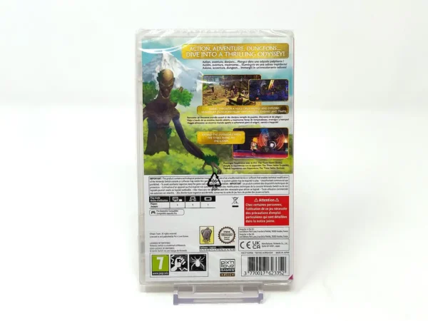 Parte trasera de Baldo the Guardian Owls (ESP) (Precintado) para Nintendo Switch, edición PAL España