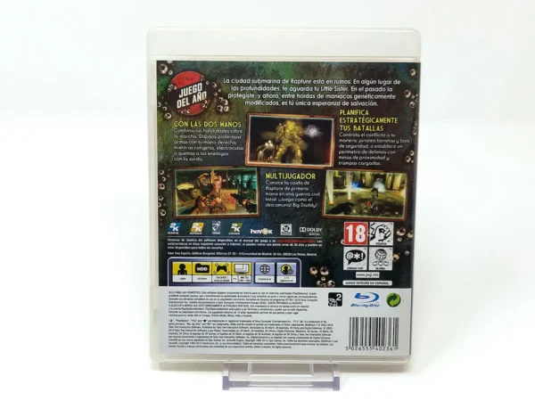 Parte trasera de BioShock 2 (ESP) (Rebajado) para PlayStation 3, edición PAL España