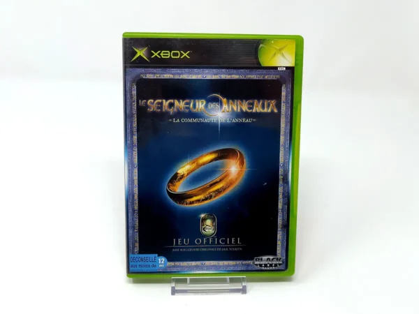 Portada de Le Seigneur des anneaux: La communauté de l'anneau (FRA) para XBOX, edición PAL Francia, de segunda mano