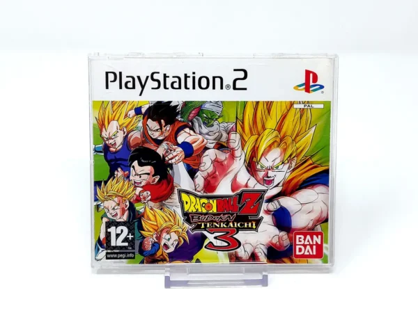Portada de Dragon Ball Z: Budokai Tenkaichi 3 (EUR) (Promo) para PlayStation 2, edición PAL, de segunda mano