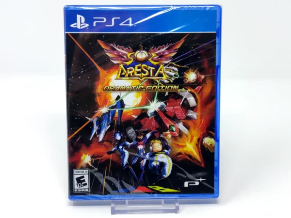Portada de Sol Cresta: Dramatic Edition (USA) (Limited Run) (Precintado) para PlayStation 4, edición NTSC USA, nuevo