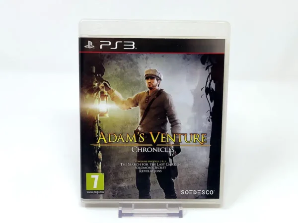 Portada de Adam's Venture: Chronicles (ESP) para PlayStation 3, edición PAL España, de segunda mano