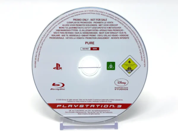 Portada de Pure (ESP) (Promo) para PlayStation 3, edición PAL España, de segunda mano