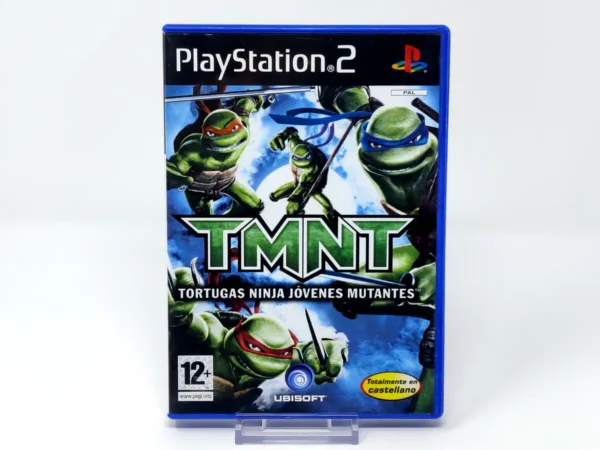 Portada de TMNT: Tortugas Ninja Jóvenes Mutantes (ESP) para PlayStation 2, edición PAL España, de segunda mano