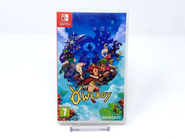 Portada de Owlboy (ESP) para Nintendo Switch, edición PAL España, de segunda mano