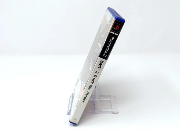 Lateral de la caja de Big Mutha Truckers 2: Truck Me Harder (FRA) para PlayStation 2