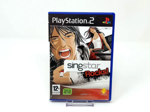 Portada de SingStar Rocks! (ESP) (Promo) para PlayStation 2, edición PAL España, de segunda mano