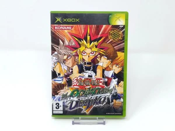 Portada de Yu-Gi-Oh! El Ocaso del Destino (ESP) para XBOX, edición PAL España, de segunda mano