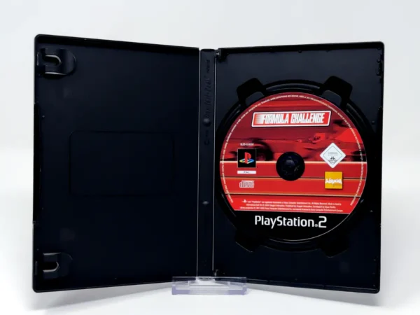 Interior del juego Formula Challenge (ESP) (Rebajado) para PlayStation 2 con disco y manual