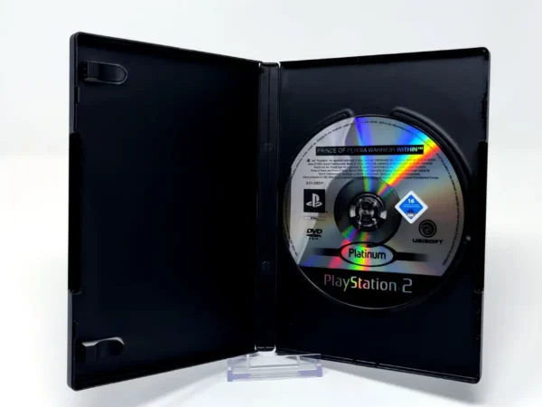 Interior del juego Prince of Persia: El Alma del Guerrero (ESP) (Platinum) (Rebajado) para PlayStation 2 con disco y manual