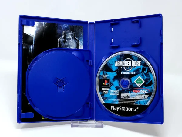 Lateral de la caja de Armored Core: Nexus (ESP) (v1) para PlayStation 2