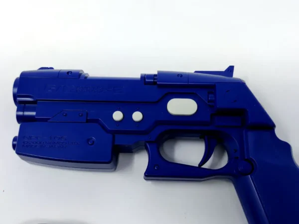 Pistola Namco NPC 106 G/C System Product 2 Azul para PlayStation 2, edición PAL España, de segunda mano