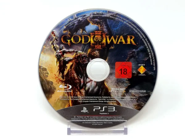 God of War III (ESP) (Disco) para PlayStation 3, edición PAL España, de segunda mano