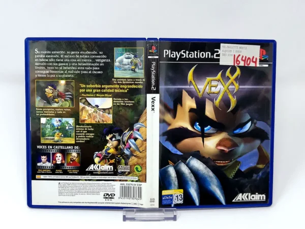 Vexx (ESP) (Carátula) (Rebajado) para PlayStation 2, edición PAL España, de segunda mano