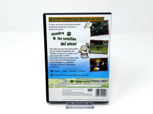 Parte trasera de Harvest Moon: A Wonderful Life (Special Edition) (ESP) (Rebajado) para PlayStation 2, edición PAL España
