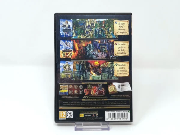 Parte trasera de King's Bounty: Anthology (ESP) para PC