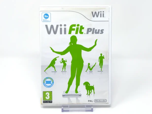 Portada de Wii Fit Plus (ESP) (v1) para Nintendo Wii, edición PAL España, de segunda mano