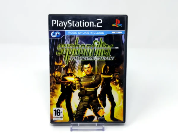Portada de Syphon Filter: The Omega Strain (ESP) para PlayStation 2, edición PAL España, de segunda mano