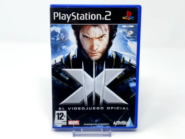 Portada de X-Men: El Videojuego Oficial (ESP) para PlayStation 2, edición PAL España, de segunda mano