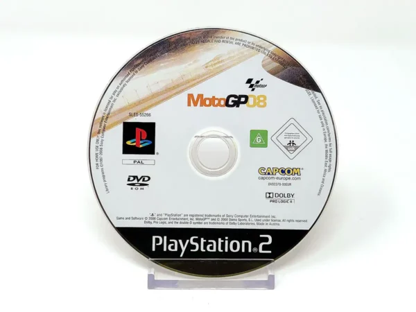 MotoGP 08 (ESP) (Disco) para PlayStation 2, edición PAL España, de segunda mano