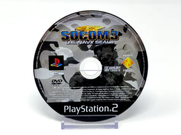 SOCOM 3: U.S. Navy SEALs (ESP) (Disco) para PlayStation 2, edición PAL España, de segunda mano
