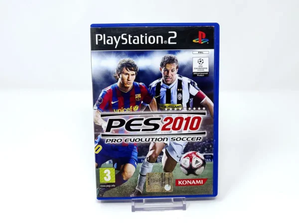 Portada de PES 2010: Pro Evolution Soccer (ITA) para PlayStation 2, edición PAL Italia, de segunda mano