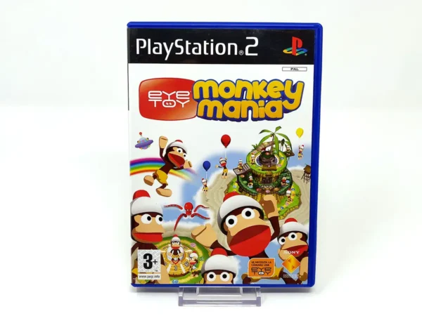 Portada de EyeToy: Monkey Mania (ESP) (Rebajado) para PlayStation 2, edición PAL España, de segunda mano