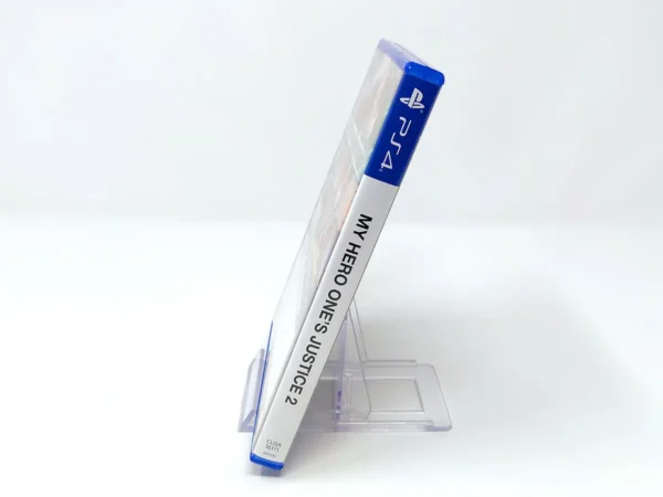 Lateral de la caja de My Hero One's Justice 2 (ESP) para PlayStation 4