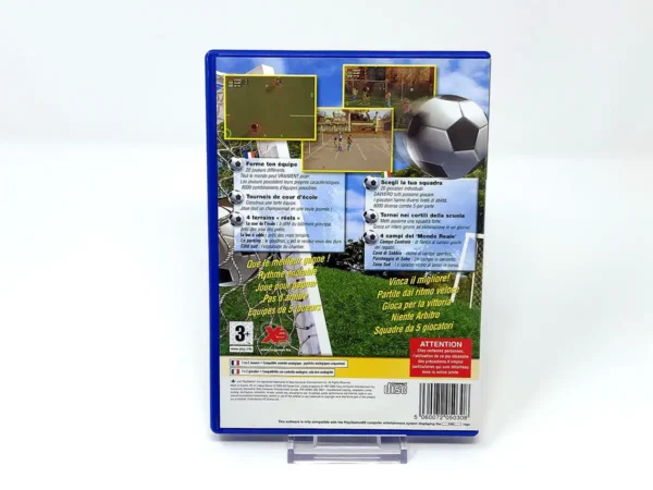 Parte trasera de XS Junior League Soccer (FRA) (Rebajado) para PlayStation 2, edición PAL Francia