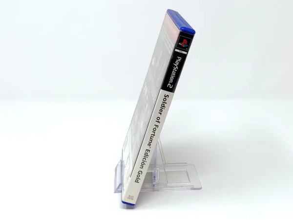 Lateral de la caja de Soldier of Fortune: Edición Gold (ESP) para PlayStation 2