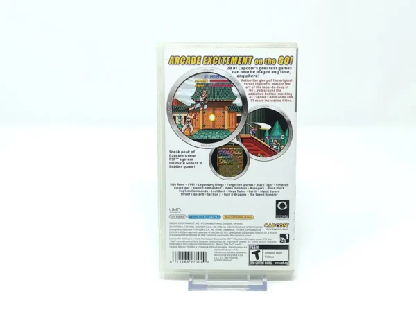 Detalle de Capcom Classics Collection Remixed (USA) para PSP