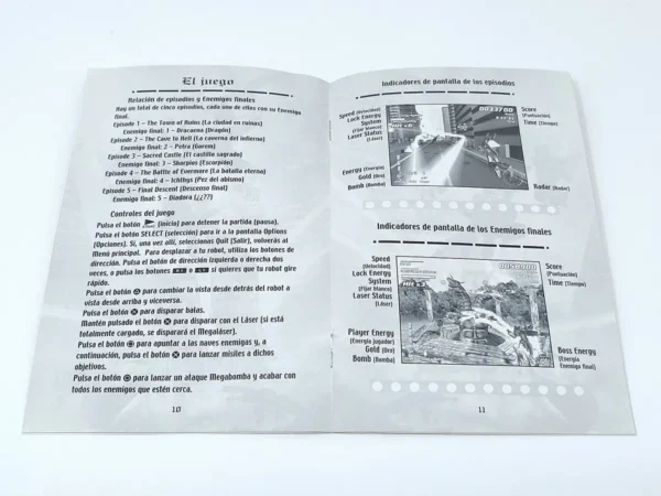 Parte trasera de ExZeus (ESP) (Rebajado) para PlayStation 2