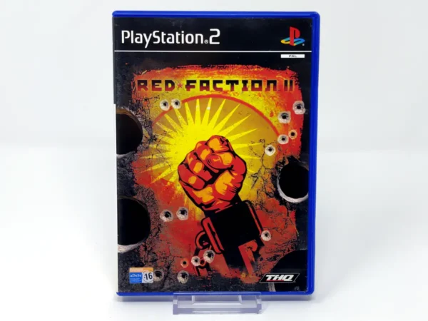 Portada de Red Faction II (ESP) para PlayStation 2, edición PAL España, de segunda mano